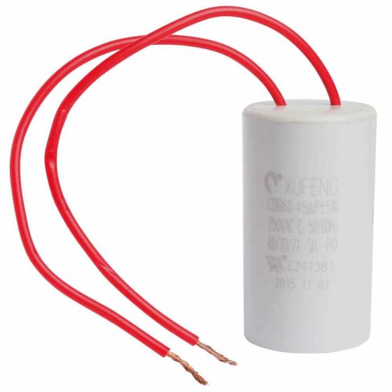 Capacitor 45MF ±5%, 250V,, para la bomba PET13